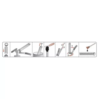 Pompă de ungere manuală YATO 500 ml 31-70 MPa