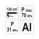 Unsoare YATO Lever 120 ml 70 mPa