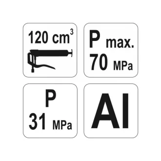 Unsoare YATO Lever 120 ml 70 mPa