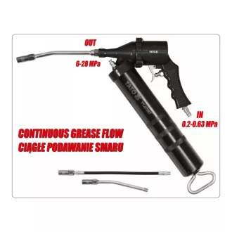 YATO Ungetor pneumatic 400 cm3 6-28 MPa