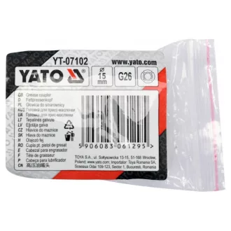   Cap de unsoare YATO cu 4 fălci pentru pistolul de unsoare cu pârghie YT-07041