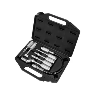   Set de adaptoare YATO pentru nipluri de unsoare de 7 piese de 1/4".