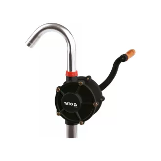 Pompa de butoi YATO rotativa 21 litri/minut aluminiu