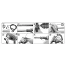 Pompa cilindrica YATO cu rotor 100 litri/minut aluminiu