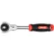 YATO Bară de acționare cu clichet 3/8" 195 mm 72T cu cap rotativ CrV