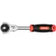 YATO Bară de acționare cu clichet 3/8" 195 mm 72T cu cap rotativ CrV