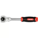 YATO Bară de acționare cu clichet 1/2" 255 mm 72T cu cap rotativ CrV