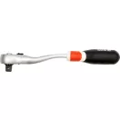 Coadă de antrenare cu clichet YATO 1/2" 255mm 72T Tijă îndoită Mâner moale CrV