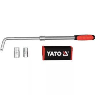   YATO Cheie telescopică pentru roți 1/2" 17 x 19- 21 x 23 CrV