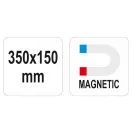 YATO Tava magnetica 350x150 mm