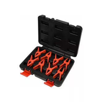   Set de clești YATO 8 piese (pentru conducte de frână, combustibil, ulei și aer condiționat auto)