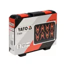 Set de clești YATO 8 piese (pentru conducte de frână, combustibil, ulei și aer condiționat auto)