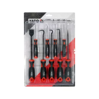 YATO Set dălți de mână și cârlige 9 piese