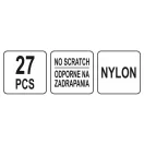 YATO Set demontare tapițerie 27 buc