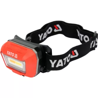 YATO Lanternă LED pentru cap cu baterie 160 lm