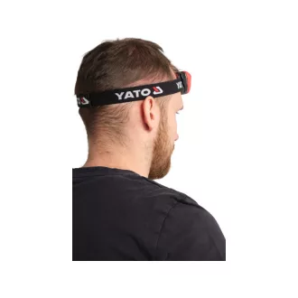 YATO Lanternă LED pentru cap cu baterie 160 lm