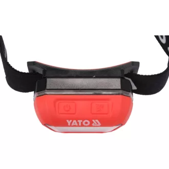 YATO Lanternă LED pentru cap cu baterie 160 lm