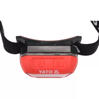 YATO Lanternă LED pentru cap cu baterie 160 lm