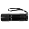 YATO Lanterna LED cu baterii 30 lm aluminiu negru 3 x AAA