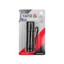 YATO Lanterna LED cu baterii 30 lm aluminiu negru 3 x AAA