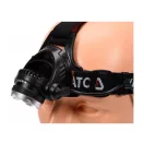Lanterna frontală LED reîncărcabilă YATO XM-L2 CREE cu focalizare reglabilă