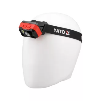 YATO Lampă frontală cu baterie 1000 lm