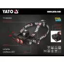 YATO Lampă de cap cu LED pe baterii