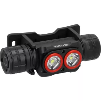 YATO Lampă de cap cu LED pe baterii