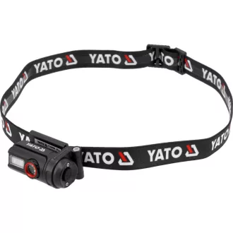 YATO Lampă frontală LED cu acumulator