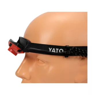YATO Lanternă LED pentru cap cu baterie 500 lm