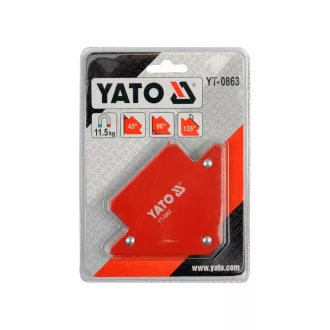   Magnet suport piese de prelucrat YATO 82 x 120 x 13 mm/11,5 kg