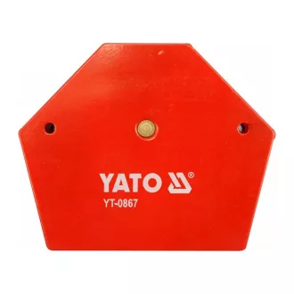   Magnet suport piese de prelucrat YATO 111 x 136 x 24 mm/34 kg
