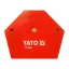 Magnet suport piese de prelucrat YATO 111 x 136 x 24 mm/34 kg