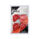 Set suport YATO Mini piesa de sudura 4 piese 4,5 kg 45° 90° 135°