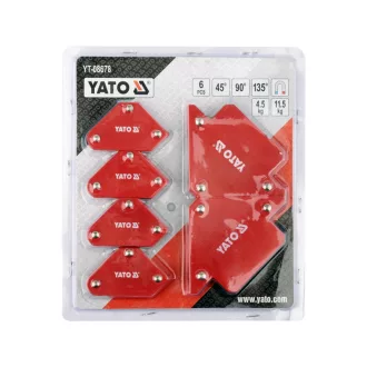 Set de magneti YATO Sudura piese de prelucrat 6 piese