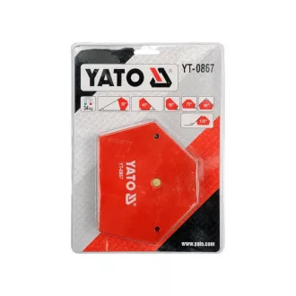   Magnet suport piese de prelucrat YATO 111 x 136 x 24 mm/34 kg