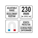 YATO Suport magnetic pentru prosoape de hartie