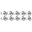 Umeraș magnetic YATO (10 buc)