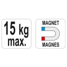 YATO Suport magnetic de scule pentru șofer pneumatic cu impact