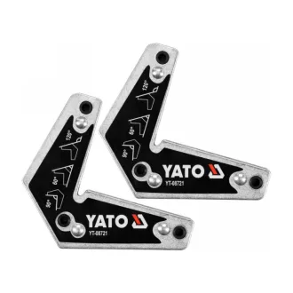   Magnet suport piesa de prelucrat YATO 60-90-120°/10 kg (2 buc)
