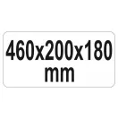 Cutie de scule YATO metal 460 x 200 x 180 mm
