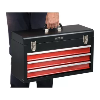 YATO Toolbox metal 3 sertare