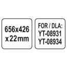 YATO Raft dulap scule 656 x 426 x 22 mm