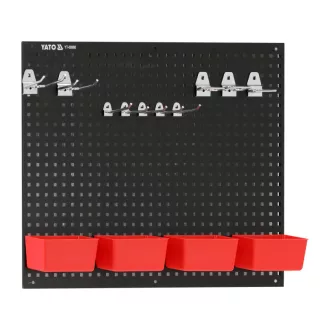 YATO Set organizator de perete 34 de piese