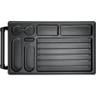   YATO Carucior gol pentru scule cu 7 sertare cu blocare numerica cu logo LED