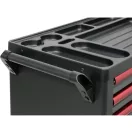 YATO Carucior gol pentru scule cu 7 sertare cu blocare numerica cu logo LED