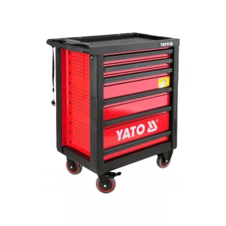 YATO Carucior gol pentru scule cu 6 sertare