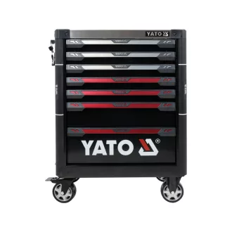 YATO Carucior gol pentru scule cu 7 sertare