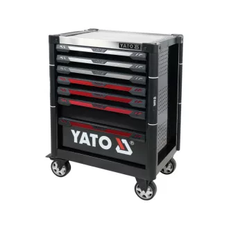 YATO Carucior gol pentru scule cu 7 sertare