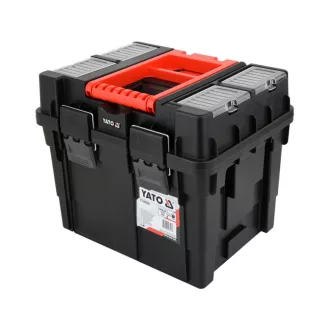   YATO Sistem cutie de scule pe roți 2 părți 495 x 350 x 710 mm